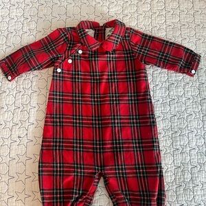 Cecil & Lou Christmas romper/bubble - 9m